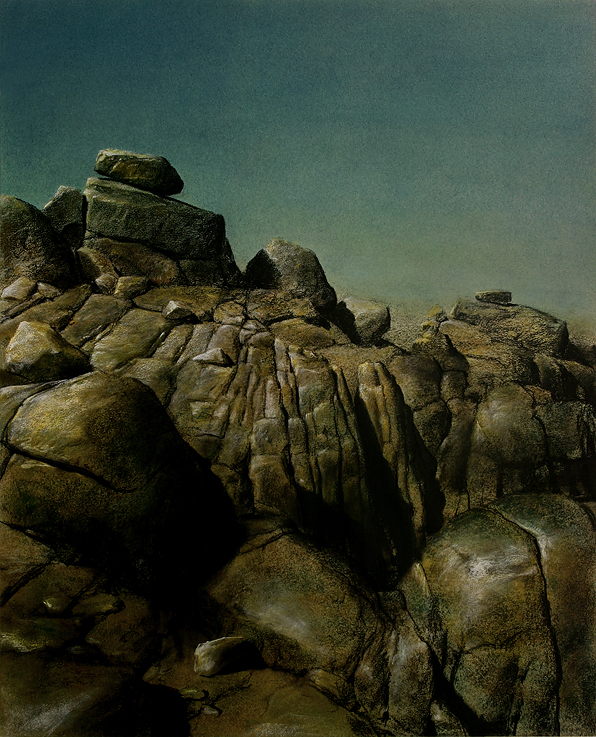 1985_Studie_fuer_Felsen_im_Mondlicht